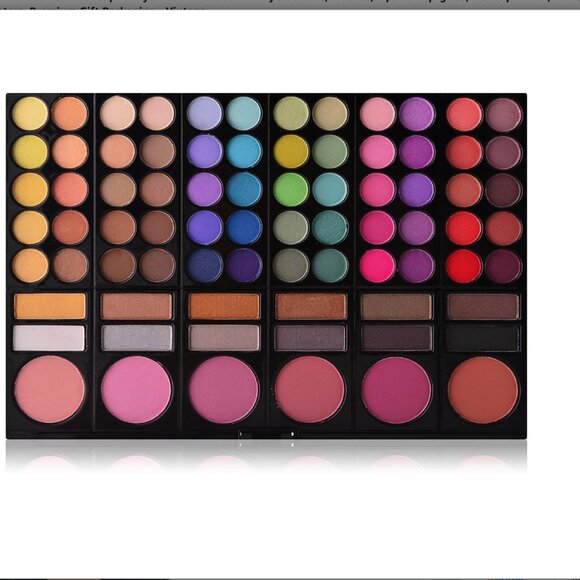 Highly Pigmented Blendable Eye shadows, Makeup Blush and Face powder Makeup Kit - Picture 9 of 9